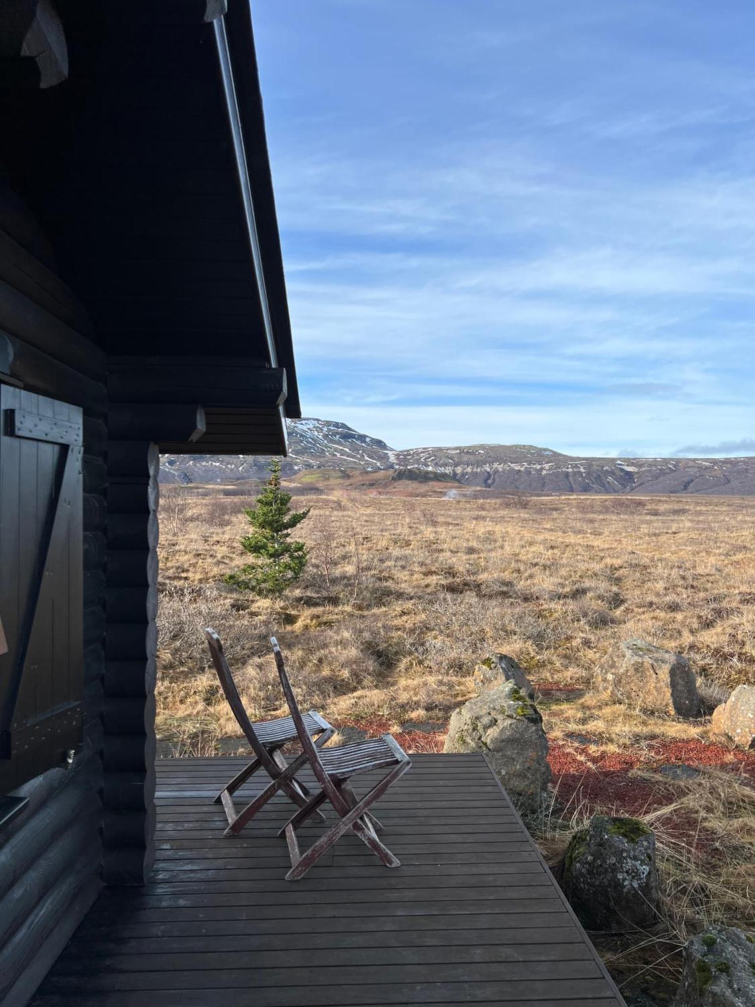 Cosy Cabin With Amazing View On The Geysir Blaskogabyggd Exterior photo